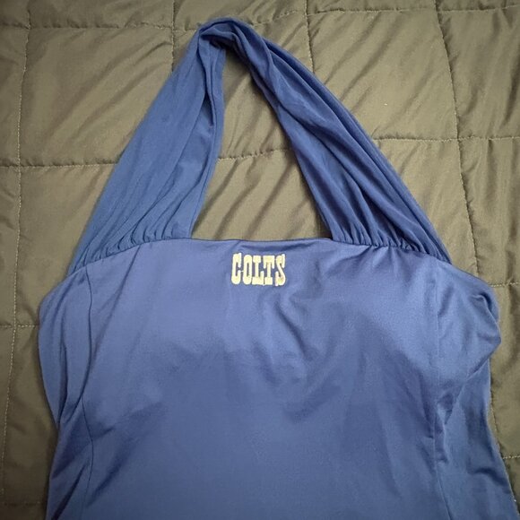 NFL All Sport Couture Indianapolis Colts Halter Top - Size: L & XL - NWOT - Picture 4 of 16